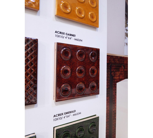 Плитка настенная Carmen Acrux Garnet 10x10