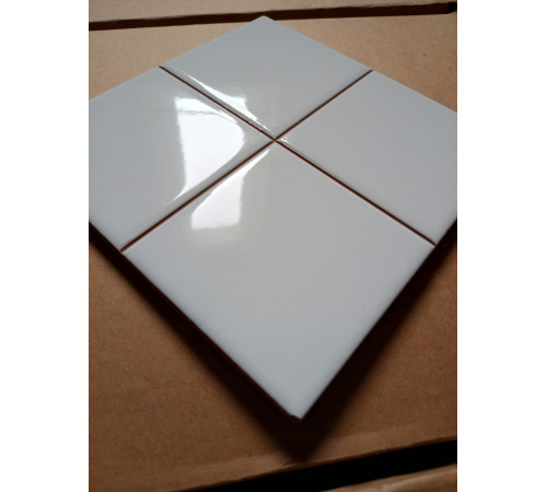 Плитка настенная Liso Brillo Blanco Precorte (10x10) 20x20