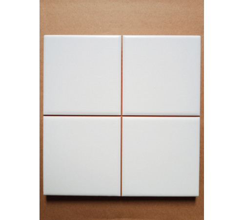 Плитка настенная Liso Mate Blanco Precorte (10x10) 20x20