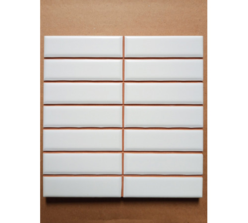 Плитка настенная Liso Mate Blanco Precorte (2,5x10) 20x20