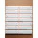 Плитка настенная Liso Mate Blanco Precorte (2,5x10) 20x20