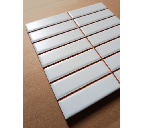 Плитка настенная Liso Mate Blanco Precorte (2,5x10) 20x20