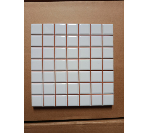 Плитка настенная Liso Brillo Blanco Precorte (2,5x2,5) 20x20
