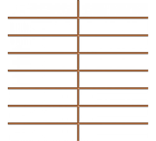 Плитка настенная Liso Mate Blanco Precorte (2,5x10) 20x20