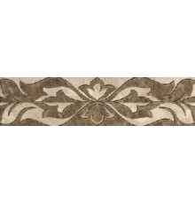 Бордюр Saloni brown коричневый 01 7,5х30 (19шт)