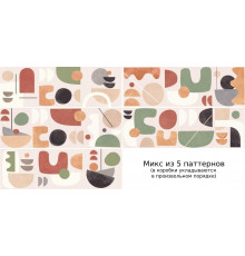 Плитка настенная Wabi-Sabi multi многоцветный 01 30х90
