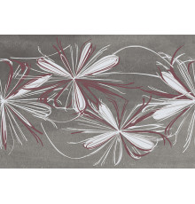 Декор SONNET GREY FLOWER 20,1х50,5 (13 шт)