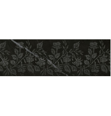 Декор Geneva  black черный 01 25х75