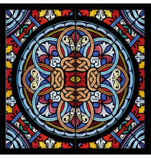 Бордюр Glass multi многоцветный 01 5х5 (192шт)