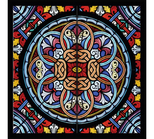 Бордюр Glass multi многоцветный 01 5х5 (192шт)