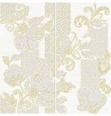 Панно ILLUSIO BEIGE PATTERN из 2 частей 63х63 (3 комплекта)