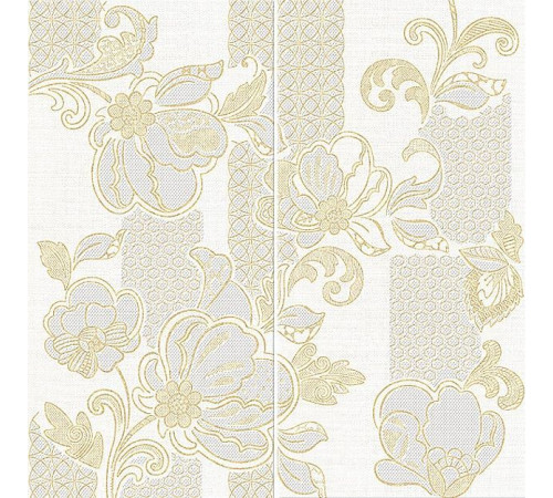 Панно ILLUSIO BEIGE PATTERN из 2 частей 63х63 (3 комплекта)