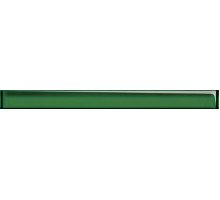 Бордюр стеклянный Universal Glass green зеленый (UG1G021)