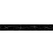 Бордюр Vela Nero «Stella» 6,2х50,5