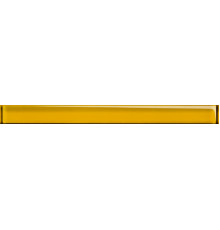 Бордюр стеклянный Universal Glass желтый (UG1H061)
