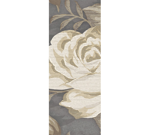 Бордюр FIORI GRIGIO многоцветный (1501-0100)