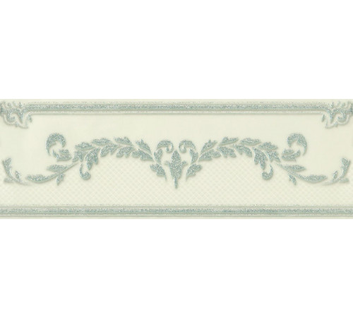 Бордюр Visconti turguoise бирюзовый 03 8.5х25