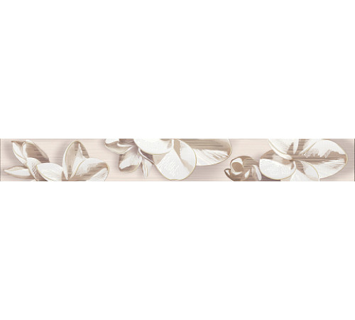 Бордюр AMATI PLUMERIA BEIGE 50,5х6,2