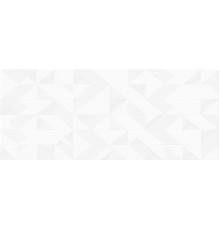 Плитка настенная Bianca white белый 02 25х60