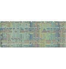Декор NUVOLA VERDE LABIRINT 20,1х50,5