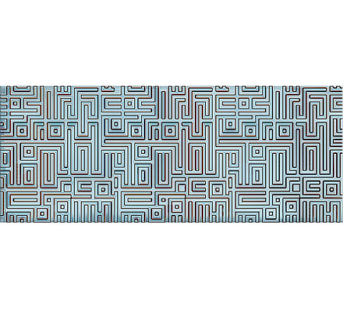 Декор NUVOLA AQUA LABIRINT 20,1х50,5