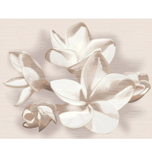 Панно из 2 частей AMATI PLUMERIA BEIGE 40,2x50,5