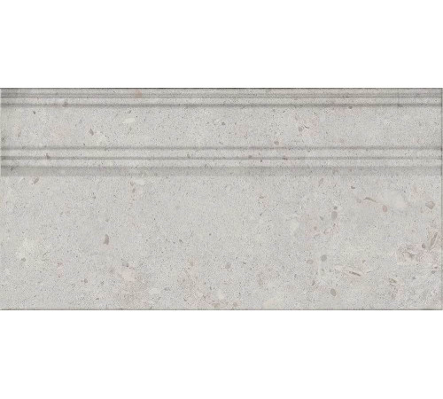 Плинтус FME015R Риккарди серый светлый матовый обрезной 20x40