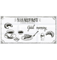 Декор ВОГ Breakfast1  20,1х40,5
