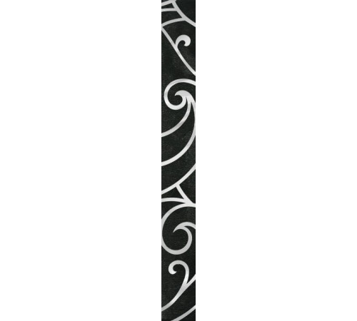 Бордюр широкий длинный Prime black черный 02