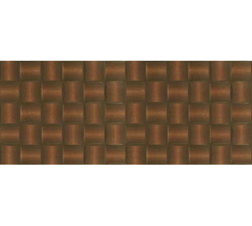 Плитка настенная Bliss brown коричневая 03